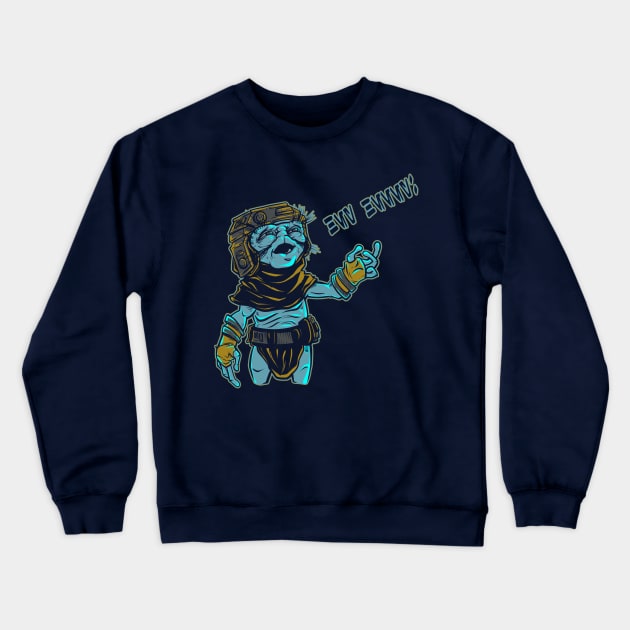 Babu Frik -  Hey Heeey! Crewneck Sweatshirt by Gloomlight